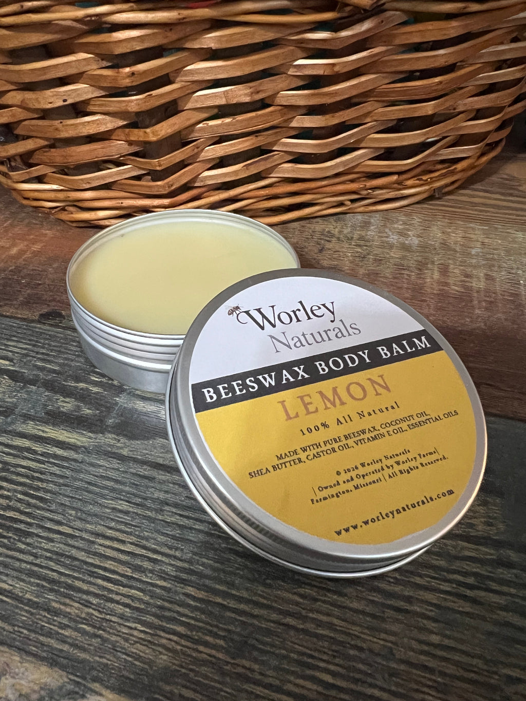 Lemon Beeswax Body Balm