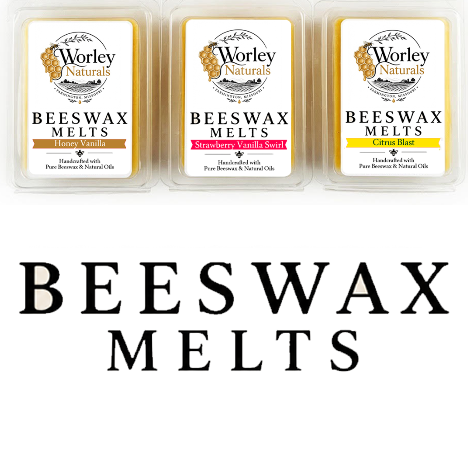 2 Pack - Beeswax Melts