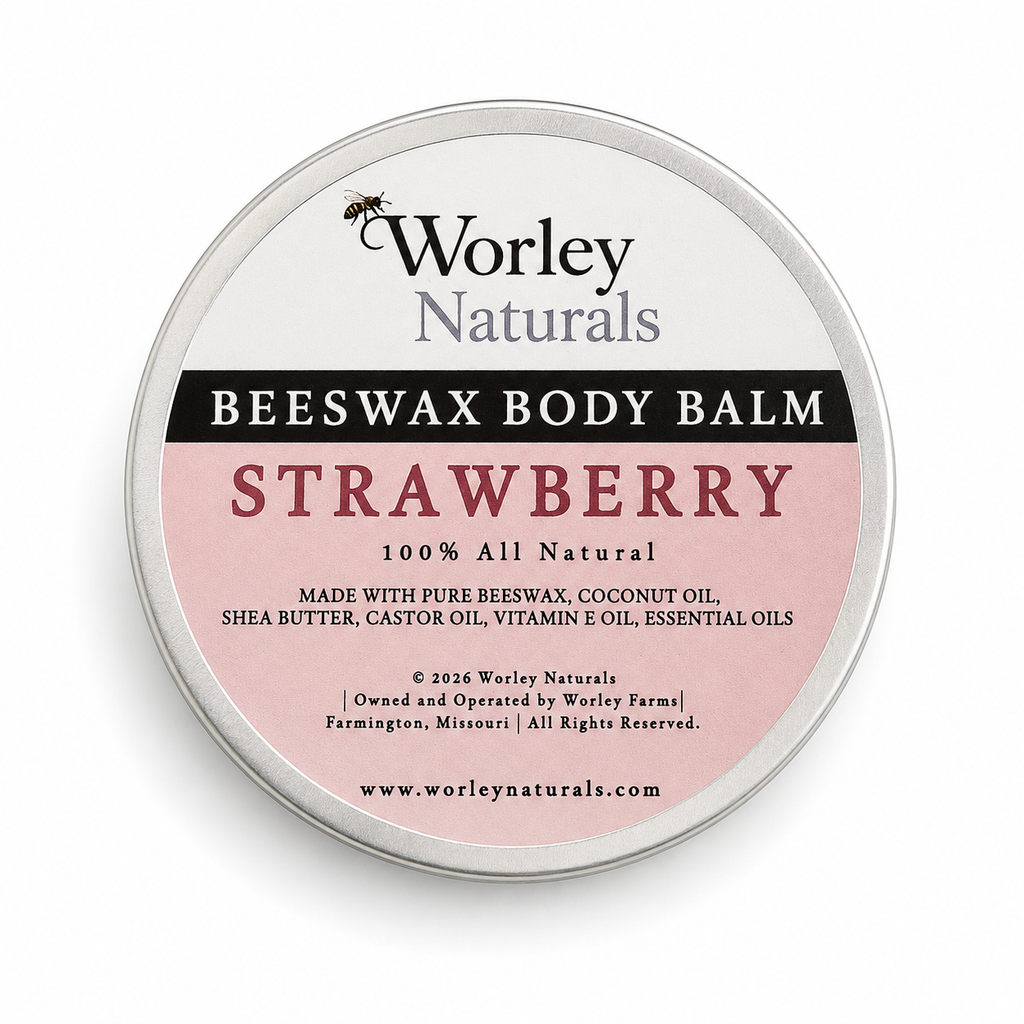 Strawberry Beeswax Body Balm